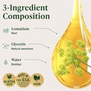 HERBAMAMA Lomatium Root Tincture - Vegan Lomatium Dissectum Extract for Lung Detox & Cleanse - Non-GMO, Alcohol & Sugar-Free Respiratory Lung Support Supplement, 28-Day Supply 5