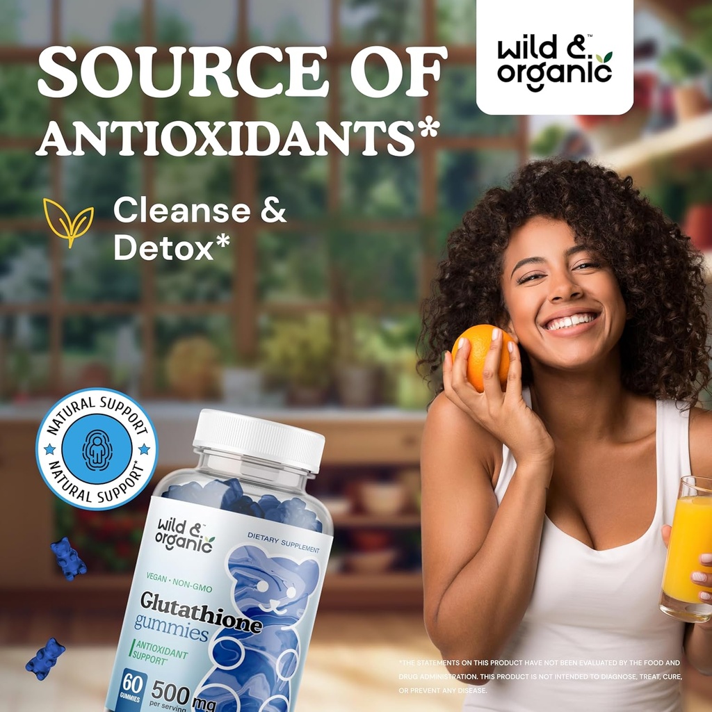 Wild & Organic Glutathione Gummies & Quercetin Gummies 3
