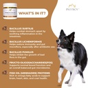 PetScy - Probiotic Chews for Dogs, Probiotic for Dogs of All Ages, Sizes & Breeds with Prebiotic Fiber and Pure Omega-3 | Improves Skin, Coat, and Gut Health, 30 Chews 5