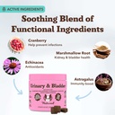 Natural Dog Company Urinary & Bladder Supplement for Dogs – Cranberry & D-Mannose Soft Chews with Marshmallow Root & Astragalus – Supports Urinary Tract Health, Bladder Function & Normal Urine Flow 4