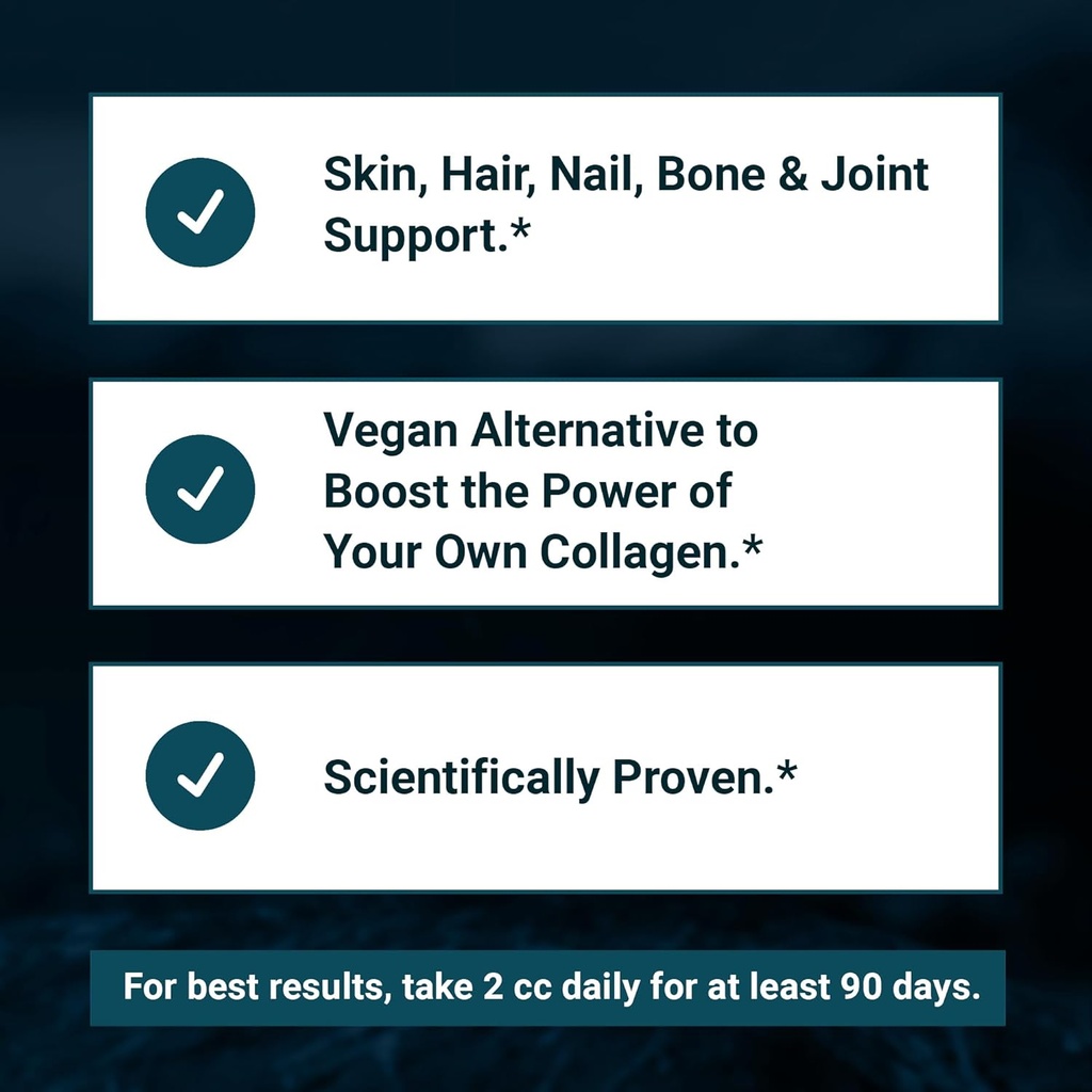 Orgono Living Silica Mineral-Based Collagen Booster Capsules | Silica-Based | Supports Collagen & Elastin for Joint & Bone Support, Glowing Skin, Strong Hair & Nails | 60 Capsules 4