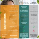 Organic Golden Milk Powder with Vitamins D3 & K2, Turmeric, Ginger, Curcumin, Cinnamon, KSM66 Ashwagandha, Holy Basil & Natural Prebiotics– Delicious Unsweetened Turmeric Tea Latte- 30 Servings 5