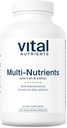 Vital Nutrients Multi-Nutrients with Iron and Iodine | Vegetarian Multivitamin and Mineral Supplement with Iron | Gluten, Dairy, Soy Free | Non-GMO | 180 Capsules 2
