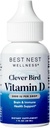 Best Nest Wellness Vitamin D Drops- Liquid Vitamin D3 Supplement, Vitamin D3 Liquid Drops for Adults & Kids, Non-GMO VIT D Drops, Vitamin D Liquid Drops, 2000 IU per Serving (One Drop) 1oz 2