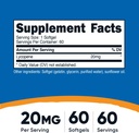 Nutricost Lycopene (20mg) 60 Softgels - Gluten Free, Non-GMO 3