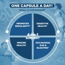 Vital Planet - Vital Flora Ultra Daily Probiotic 60 Billion CFU, Diverse Strains, Organic Prebiotics, Immune Support, Bloating Relief, Digestive Health Probiotics for Women and Men 30 Capsules 4