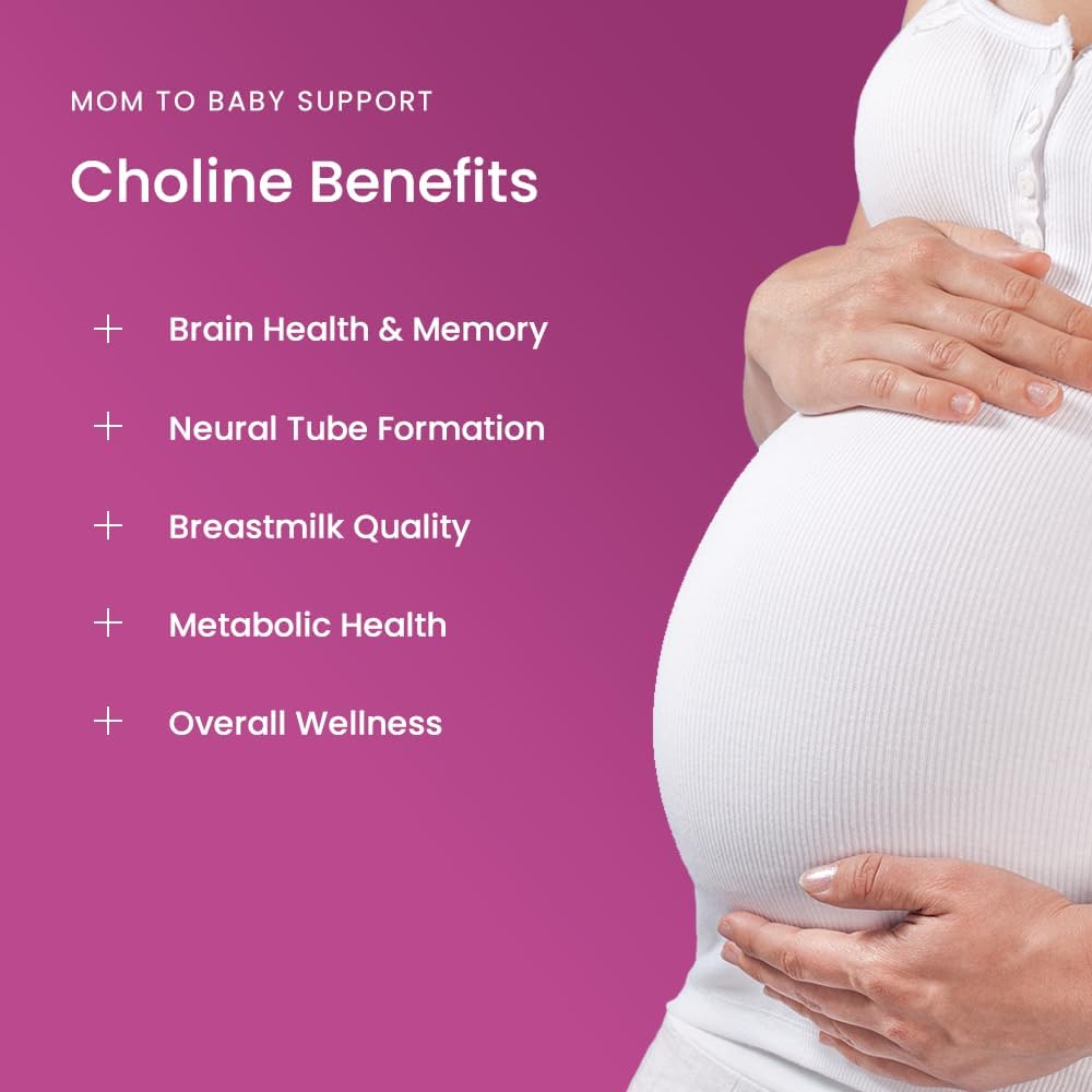 Mother's Promise Prenatal DHA & Choline Capsules Bundle 6