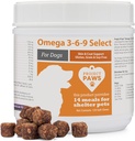 Project Paws Omega 3-6-9 Select Fish Oil for Dogs - Krill Oil Skin and Coat Supplement - 120 Count 2