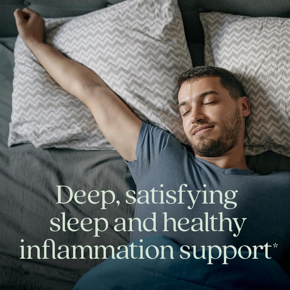 New Chapter Turmeric Supplement + Sleep Aid - Turmeric Force Nighttime for Sleep Support with Valerian Root + Ginger + NO Black Pepper Needed + Non-GMO Ingredients - 60 Vegetarian Capsule 3