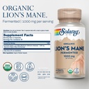 SOLARAY Mushroom Complete and Lions Mane Mushrooms Bundle - 8 Mushroom Supplement Plus Organic Lion’s Mane - Fermented for Enhanced Absorption and Whole Body Wellness, 60-Day Guarantee, 60 VegCaps Ea. 4