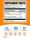 BulkSupplements.com Magnesium BHB Powder - BHB Salts, Beta-HydroxyButyrate Powder - Unflavored & Gluten Free, 1.5g per Serving, 250g (8.8 oz) (Pack of 1) 3