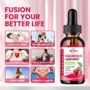 Magnesium Glycinate Liquid Drops, 1000mg Magnesium Glycinate, Citrate & Taurate with Fiber, Beetroot, Vitamin B & C for Sleep, Calm, Muscle, Energy & Relaxation, 2 Fl Oz, Sugar-Free Cherry Flavor 4