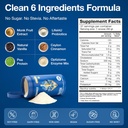 BIRDMAN Falcon Vegan Protein Powder Organic, Stevia & Sugar Free, Plant Based Protein, Low Carb, Dairy Free, Keto, Non Whey Protein, Probiotic, Pea Protein | Vanilla Flavor - 37 Servings - 2.64lb 5