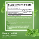 EZ Melts Dissolvable KSM-66 Ashwagandha, 300 mg, Sugar-Free, Stress, Sleep and Mood Support Supplement, 30-Day Supply, Peppermint Chill-Flavor - 1 Pack 3