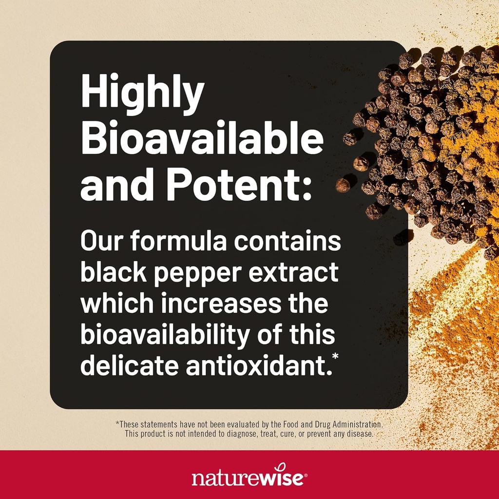 NatureWise CoQ10 200mg + Black Pepper Softgels - High Absorption Coenzyme Q10 + Black Pepper - Antioxidant for Heart Health + Cellular Energy - Vegan, Non-GMO, Gluten-Free - 30 Count[30-Day Supply] 6