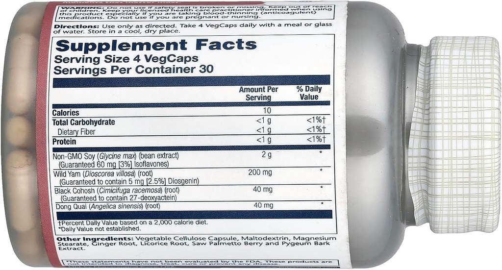 Solaray Phytoestrogen Supplement, 120 Count 3