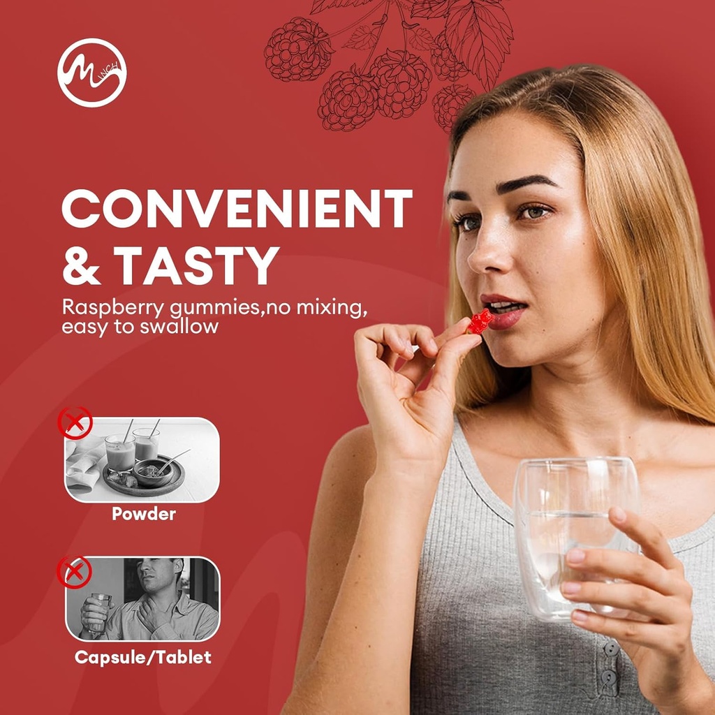 Liver Cleanse Detox & Repair Gummies, Sugar Free Liver Health Support Supplement with 2000mg Milk Thistle, Glutathion, Dandelion, Alpha Lipoic Acid, Artichoke and other Herbs, 1 Pack, Raspberry Flavor 4