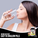 Yerba Prima Activated Coconut Charcoal, 60 Capsules - Natural Detox - Vegetarian, Vegan, Gluten Free, Non GMO 4