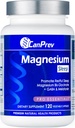 CanPrev Magnesium Bisglycinate Chelated + GABA & Melatonin, 120 Veg Caps, 120-Day Supply, Support Restful Night, Muscle Function, Promote Relaxation & Balanced Sleep-Wake Cycle, Vegan, No GMO & Gluten 2