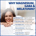 CanPrev Magnesium Bisglycinate Chelated + GABA & Melatonin, 120 Veg Caps, 120-Day Supply, Support Restful Night, Muscle Function, Promote Relaxation & Balanced Sleep-Wake Cycle, Vegan, No GMO & Gluten 5