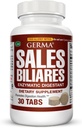 Germa Bile Salts Natural Dietary Supplement, for Liver Support / Sales Biliares Suplemento Dietetico Natural, Ayuda Higado 30 Tabs 5