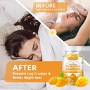 softbear Potassium Magnesium Gummies for Women, Calcium Magnesium Potassium Supplements with Vitamins Sugar-Free Potassium Citrate Gummies Support Muscle Health, Mango Flavor 60 Count 5