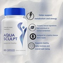 Aqua Sculpt Capsules, Advanced Maximum Strength Supplement Pills, Studied Ingredients All Natural Formula 4