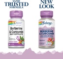 SOLARAY Berberine & Curcumin - Berberine Turmeric Supplement with 20% Micronized Curcumin from Turmeric Root - Herbal Wellness Support - Non-GMO, Vegan, Gluten Free, 60-Day Guarantee, 60 Servings 3