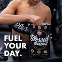 BLESSED Gainz Vegan Protein Powder Mass Gainer - 40g Plant Based Protein Powder - Meal Replacement Shake with Pea Protein Powder - Vegan Protein Shake - 40 Servings (Vanilla Cinnamon Swirl) 5