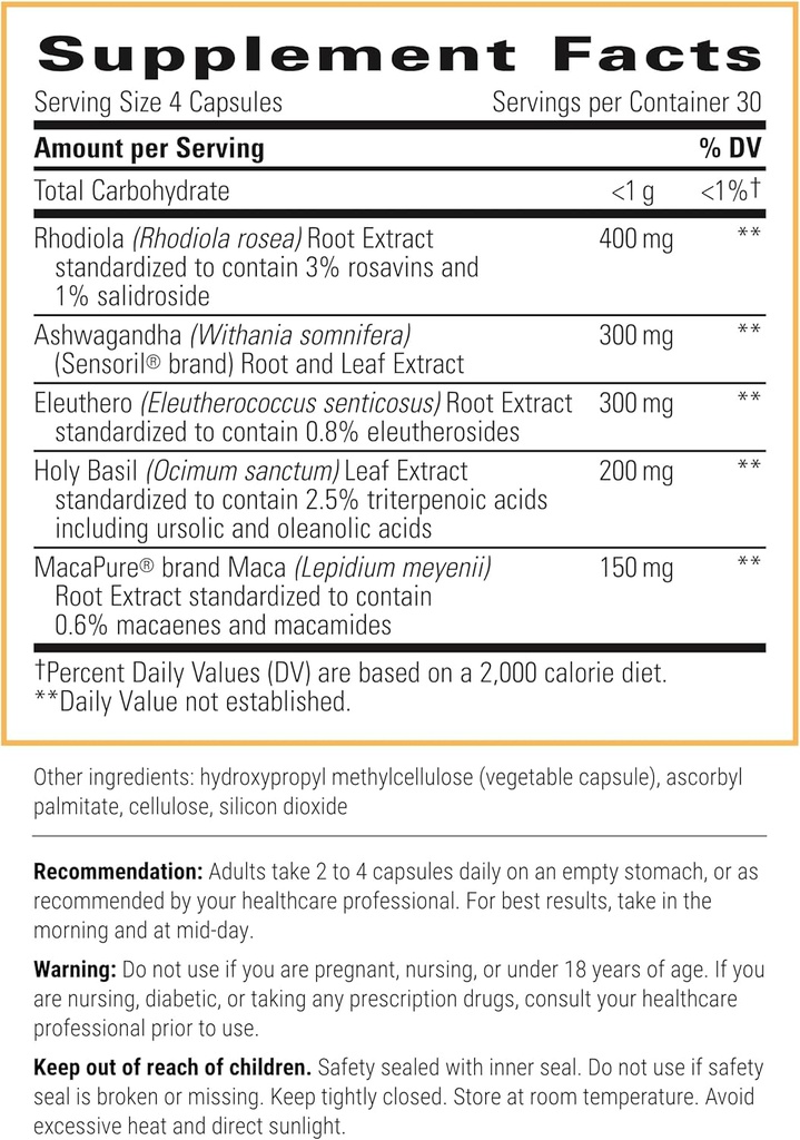 Integrative Therapeutics Bundle with Tri-Magnesium, 90 Capsules & HPA Adapt, 120 Vegan Capsules - Supports Heart Function & Bone Health* - Support Healthy Stress Response with Ashwagandha* 6