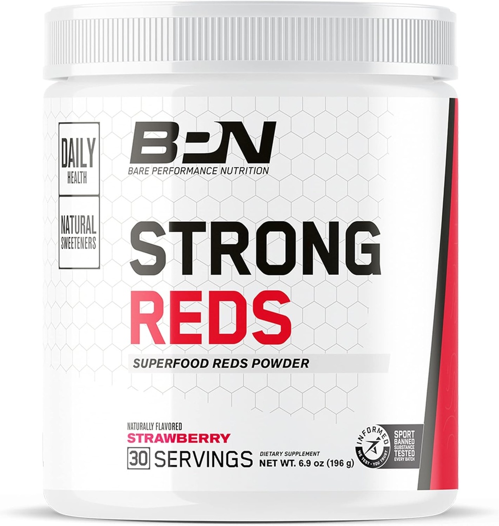 BARE PERFORMANCE NUTRITION BPN Creatine Monohydrate & Strong Reds Bundle 3
