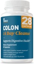 Dr. Tobias Colon 14 Day Cleanse, Advanced Gut Cleanse Detox for Women & Men with Cascara Sagrada, Psyllium Husk, Senna Leaf & Probiotics, Non-GMO Colon Cleanse, 1 Bottle of 28 Capsules (1-2 Daily) 2