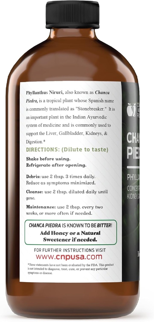 Organic Chanca Piedra Concentrate & Extract 16oz - Phyllanthus Niruri - Natural Liquid Stone Breaker & Crusher Tincture 3