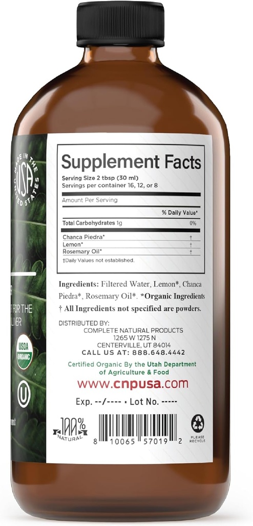 Organic Chanca Piedra Concentrate & Extract 16oz - Phyllanthus Niruri - Natural Liquid Stone Breaker & Crusher Tincture 4