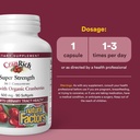 CranRich by Natural Factors, Super Strength Cranberry Concentrate, Antioxidant Supplement for Urinary Tract Support, Non-GMO, 90 softgels (90 servings) 4