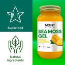 MAX FIT Sea Moss Gel Raw (12 Flavors) 24oz Wildсrafted Gold Sea Moss Gel from Saint Lucia | 92 Vitamins and Minerals | Pure Raw+Non-GMO | Vegan Superfood 4