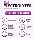Relax+ Hibiscus Lemonade Calming electrolyte supplement: Hydration & Mood Support for Relaxation, Stress relief, Adrenal & Cortisol support – Glycine, L-Theanine, Lemon balm – USA made 4