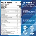 2 Pack - Mens Multivitamins Gummies, Multiminerals, Vegan Omega 3, CoQ10, Probiotics, Daily Mens Vitamins A C D E B6 B12, Methylated Multivitamin for Men, Energy, Immunity, Sugar Free, Vegan (No Iron) 3