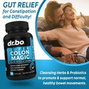 Colon Cleanser Detox & Liver Cleanse - 15 Day Colon Cleanse Pills Probiotic & Liver Detox Support Supplement Milk Thistle Dandelion - Bowel Movement Supplements for Intestinal Stomach Bloating Gut 5