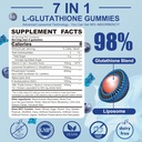 Product Image Butyrate Gummies with Probiotic + Prebiotic + Postbiotic+Liposomal Glutathione Gummies 4