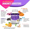 10 in 1 Immunity Boost Immune Support Supplement â€“ 1650mg Made with Elderberry, Vitamin C, Zinc, Echinacea & Probiotics for Immune System Booster, Support Healthy Respiratory System, 2x 60 Capsule 5