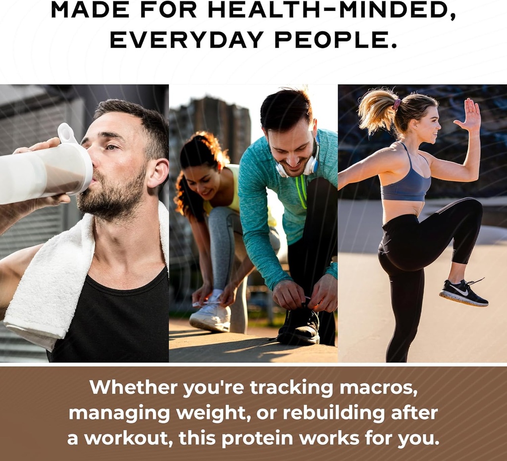 Muscle Feast Grass-Fed Whey Protein Isolate, All Natural Hormone Free Pasture Raised, Whey Isolate Protein Powder for Men and Women, Clean, Gluten-Free, Delicious Isolate Protein - Chocolate, 2lb 5