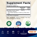 Vitamatic Bitter Melon- 25000 mg Equivalent Per Serving (from 25:1 Extract 1000 mg)- 240 Vegetarian Capsules, and Concentrated 25X Potency 100% Vegetarian, All-Natural and Non-GMO 3