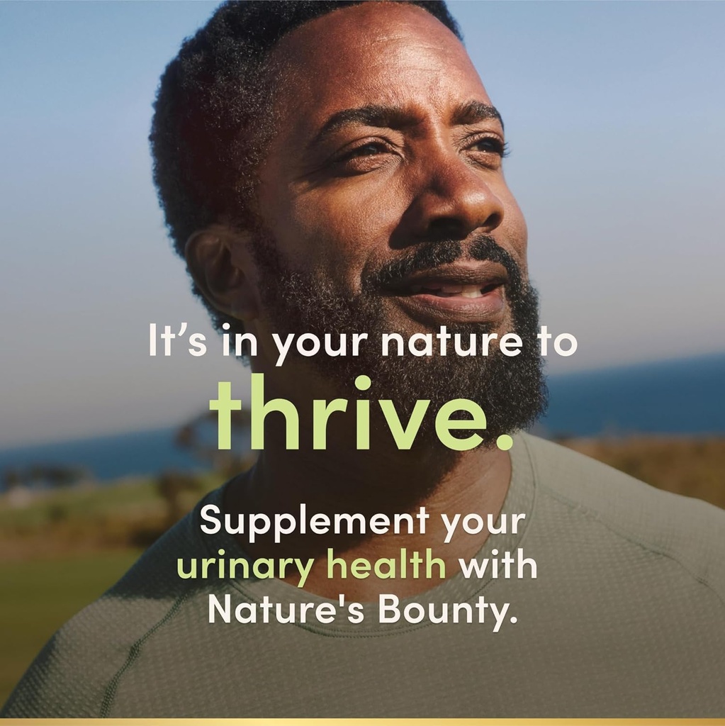 Nature's Bounty Saw Palmetto, Herbal Health Supplement, Prostate and Urinary Health, 450 mg, 100 Capsules 5