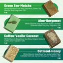 Sea Moss Soap Green Tea Matcha & Aloe Bergamot & Strawberry Sea Moss Gel 5