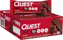 Quest Nutrition Chocolate Brownie Protein Bar, 20g Protein, 1g Sugar, 4g Net Carb, Gluten Free, Gluten Free, 12 Count 2