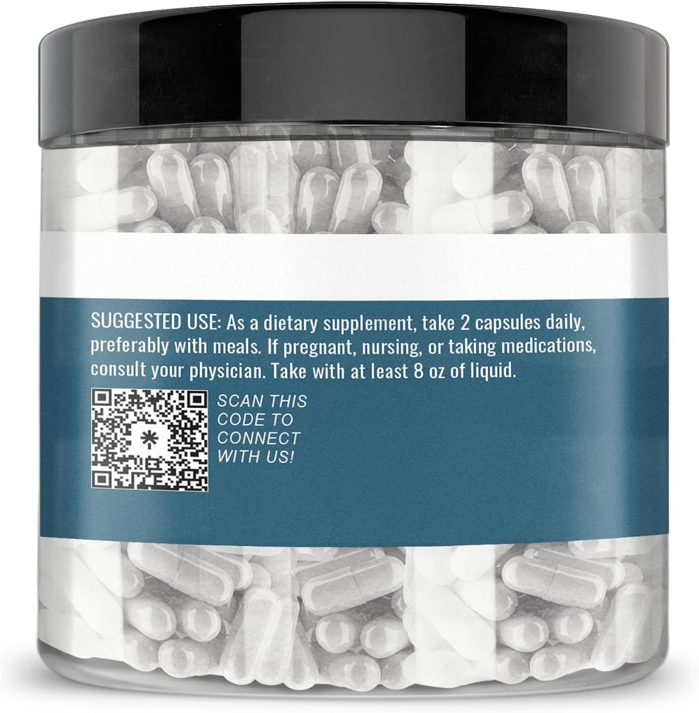 Earthborn Elements Citric Acid 200 Capsules, Pure & Undiluted, No Additives 4