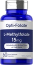 Carlyle L Methylfolate 15mg | 60 Capsules | Max Potency | Optimized and Activated | Non-GMO, Gluten Free | Methyl Folate, 5-MTHF | by Opti-Folate 2