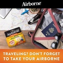 Airborne Vitamin C 750mg (per Serving) Zesty Orange Flavored Gummies (63 Count in a Bottle), Gluten-Free Immune Support Supplement with Vitamins A C E, Selenium, Echinacea & Ginger 5