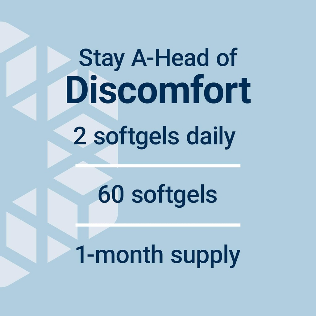 Life Extension Migra-Eeze - Butterbur Root Extract with Vitamin B2 (Riboflavin) & Ginger Supplement - Formula to Ease Head Discomfort - Gluten-Free — 60 Softgels 6